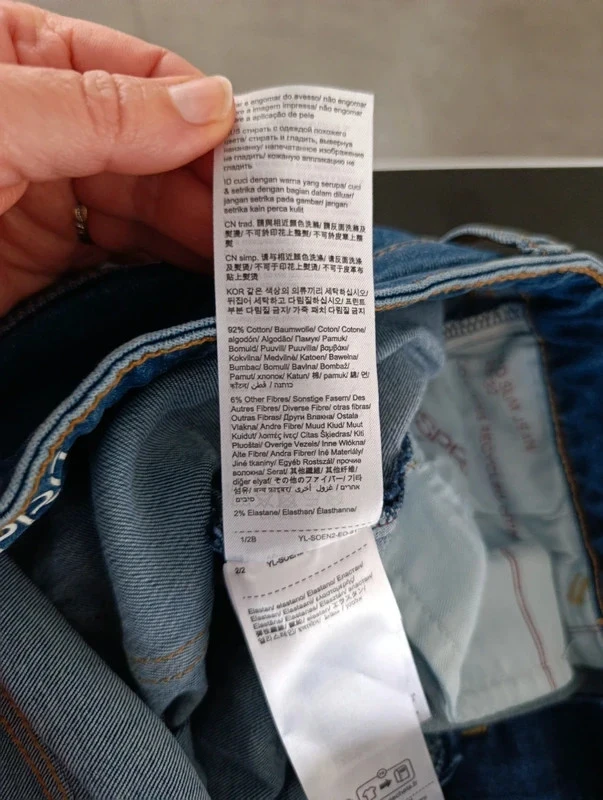 Jean Esprit New York Slim Fit Mid Rise W28/L32 Blauw Denim Stretch Nieuw met label – photo 6